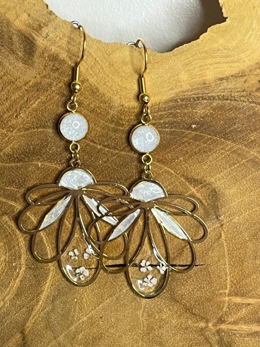 Boucles d'oreilles collection Lotus    