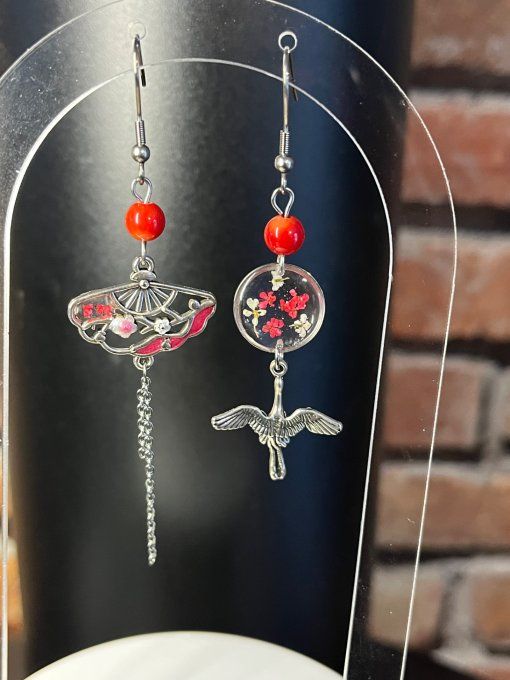 Boucles d'oreilles collection Tokyo