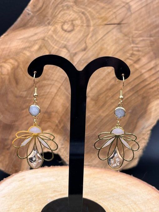 Boucles d'oreilles collection Lotus