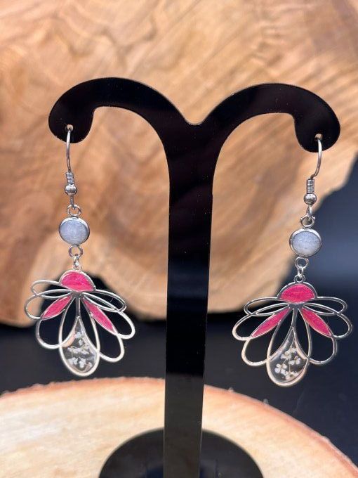 Boucles d'oreilles collection Lotus  